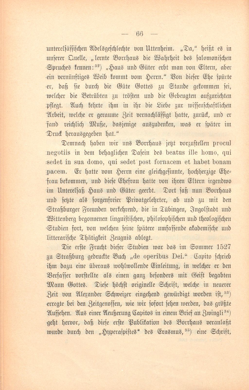 Martin Borrhaus (Cellarius), ein Sonderling aus der Reformationszeit – Seite 20