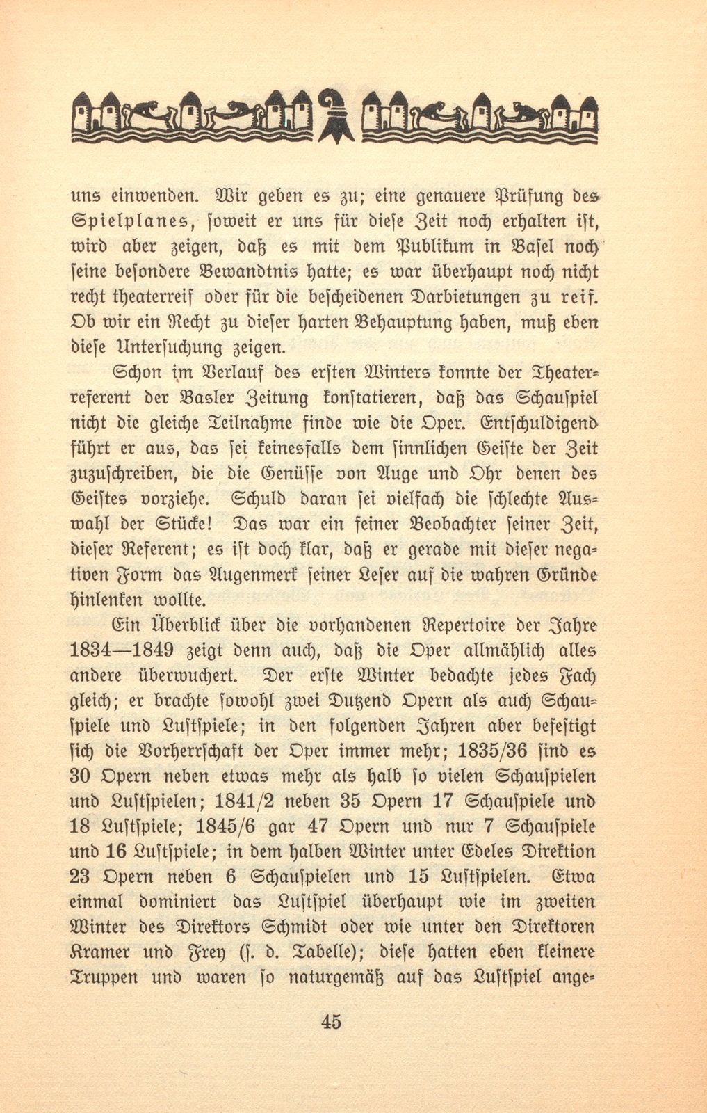 Das alte Basler Theater auf dem Blömlein – Seite 45