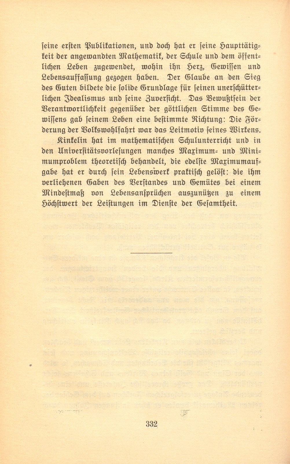 Prof. Dr. Hermann Kinkelin. 11. November 1832 bis 2. Januar 1913 – Seite 33