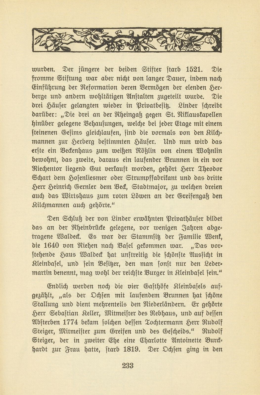 Eine Kleinbasler Chronik des 18. Jahrhunderts [Wilhelm Linder] – Seite 41