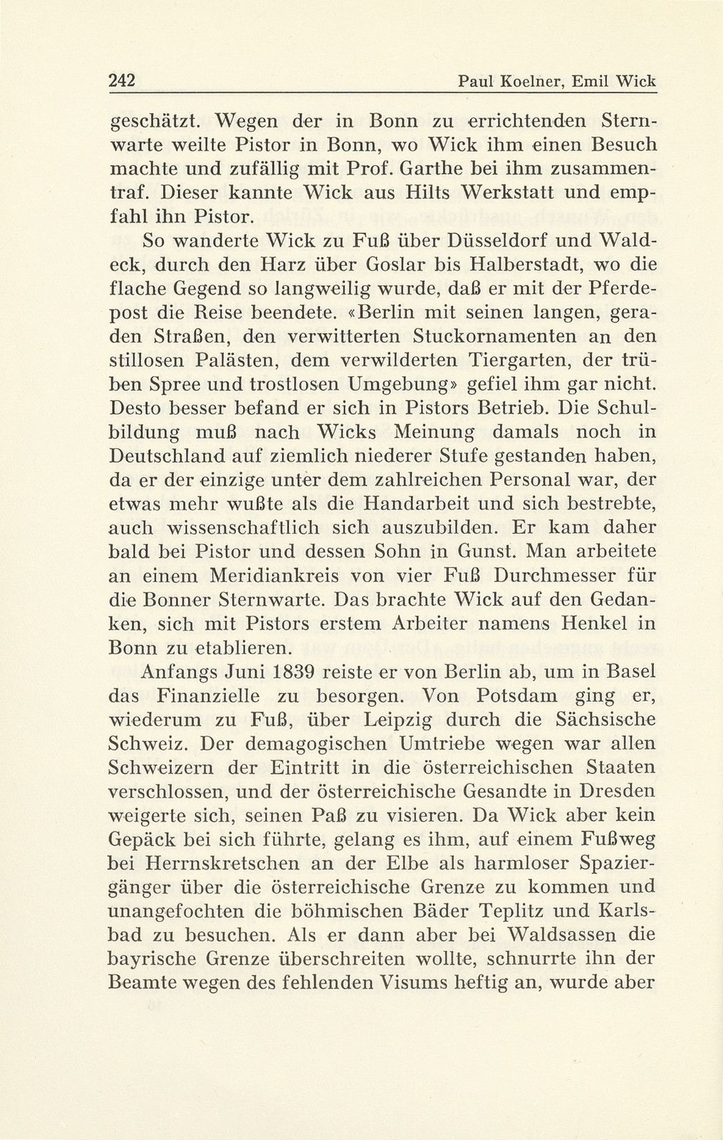 Emil Wick (1816-1894). Mechanikus, Optikus und Pionier der Daguerrotypie in Basel – Seite 12