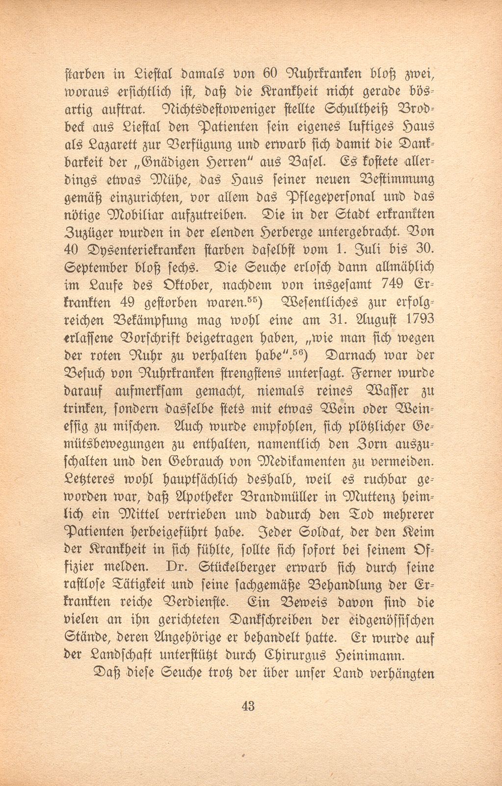 Kriegsnöte der Basler in den 1790er Jahren – Seite 30