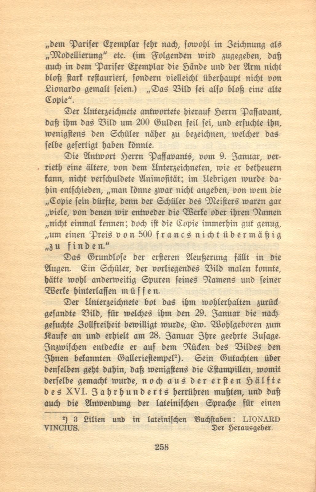 Beiträge zum Verhältnis zwischen Jacob Burckhardt und Arnold Böcklin – Seite 7