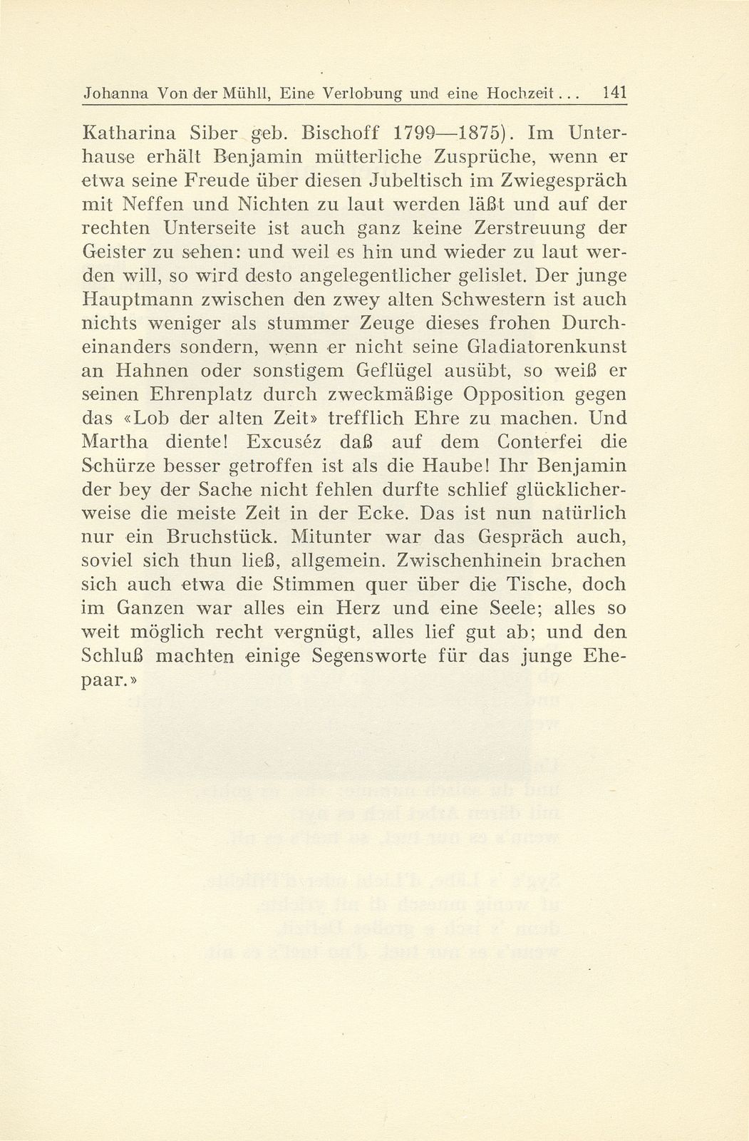 Eine Verlobung und eine Hochzeit aus dem Jahre 1831 – Seite 13