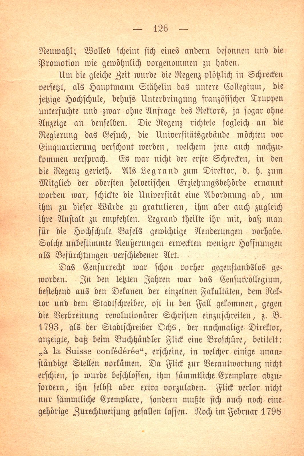 Die Basler Hochschule während der Helvetik 1798-1803 – Seite 11