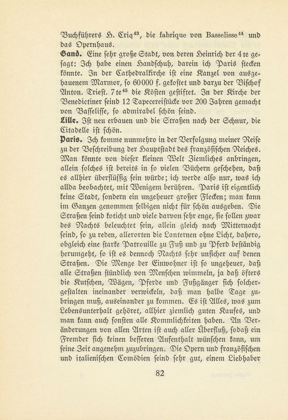 Johannes Ryhiner's Anmerkungen über das Merkwürdige, so in denen Städten, die ich zu sehen Gelegenheit gehabt, wahrzunehmen, nach der Ordnung, wie ich solche eine nach der anderen besucht – Seite 29