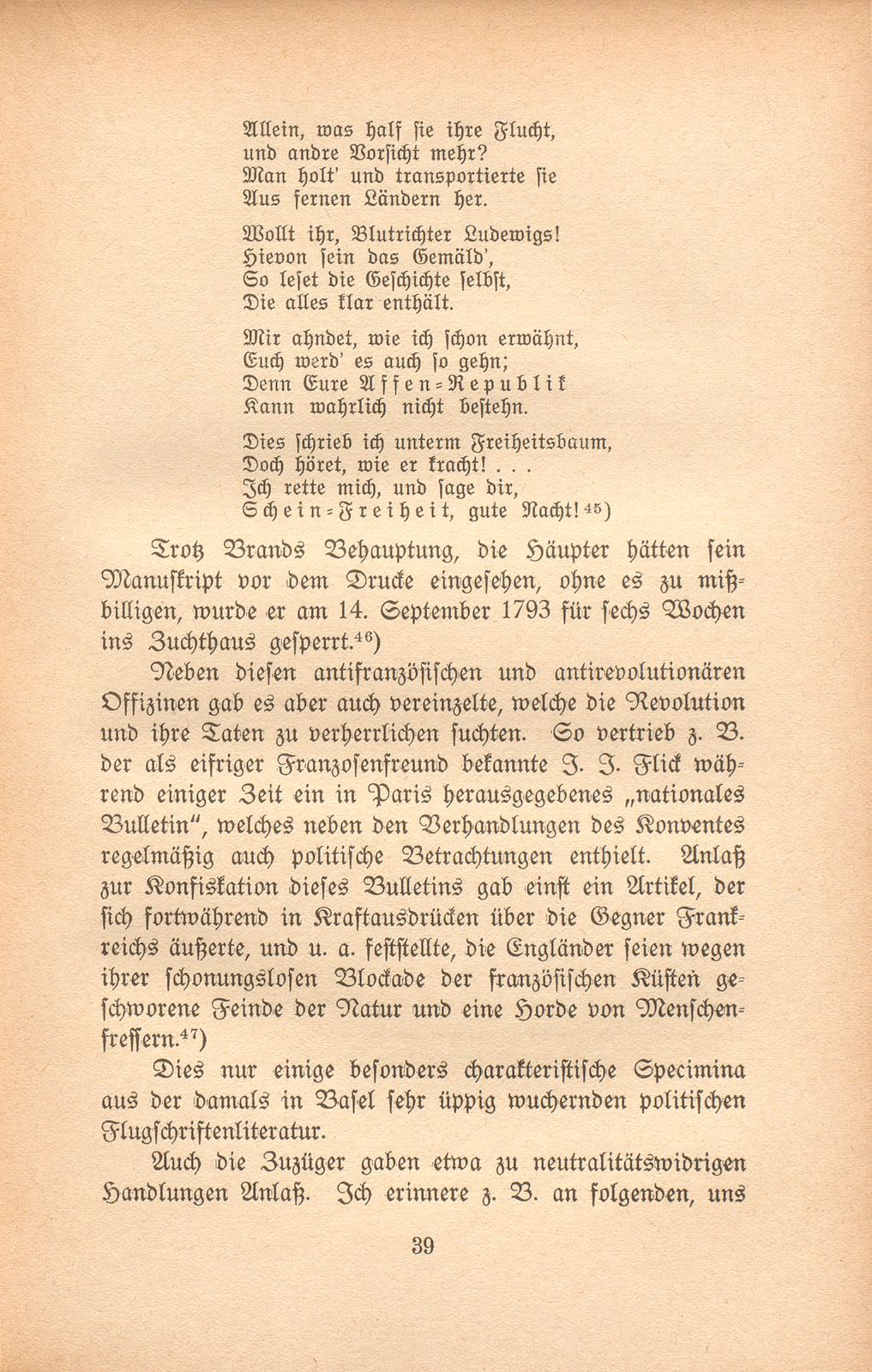 Kriegsnöte der Basler in den 1790er Jahren – Seite 26