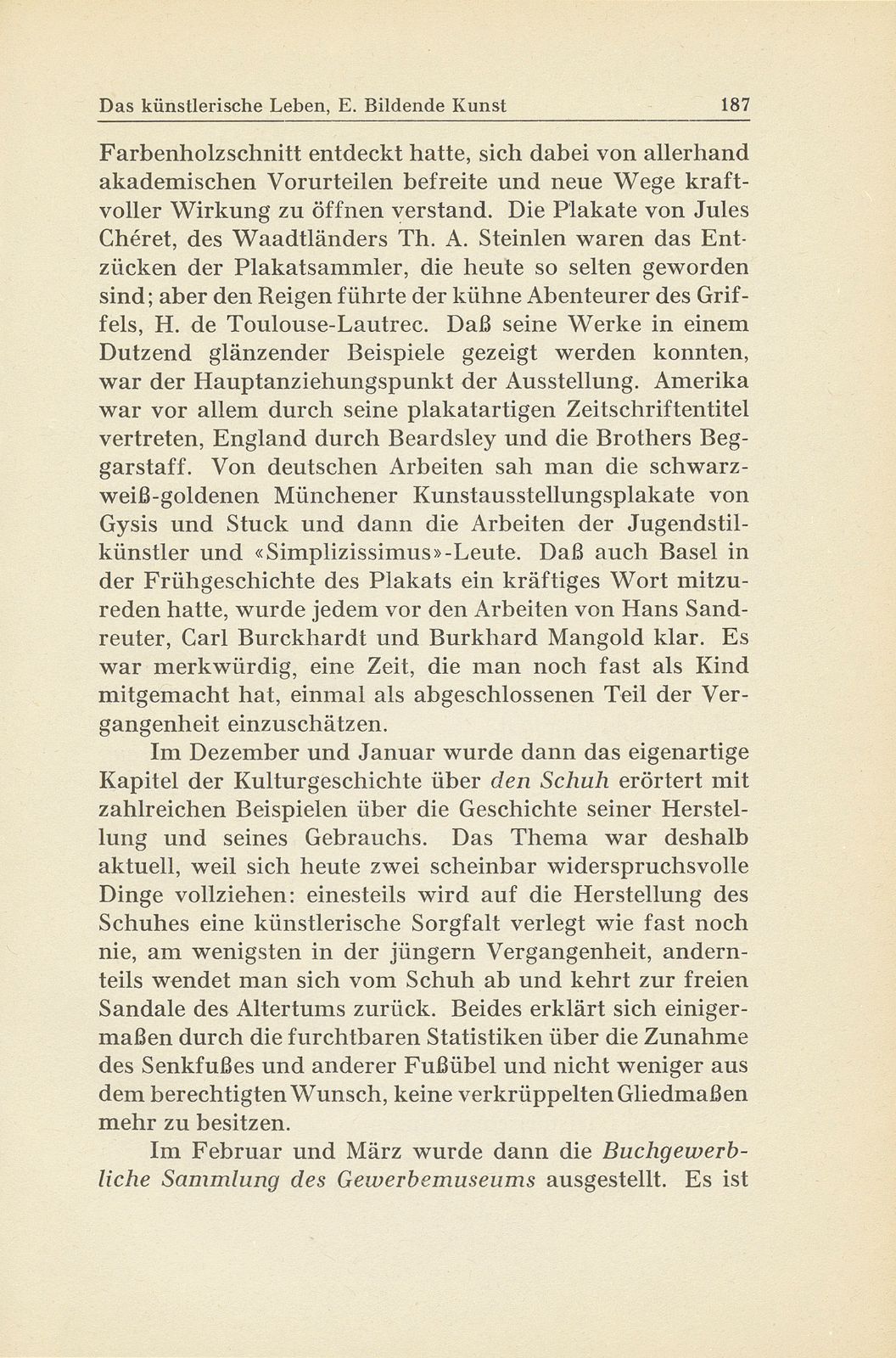 Das künstlerische Leben in Basel vom 1. Oktober 1935 bis 30. September 1936 – Seite 7