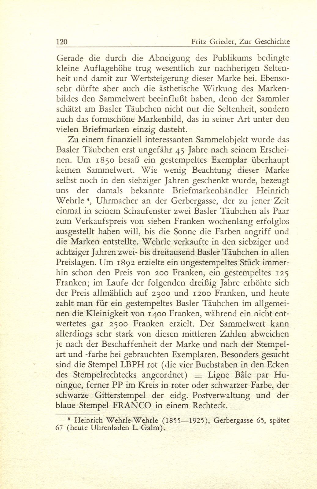 Zur Geschichte des Basler Täubchens – Seite 14