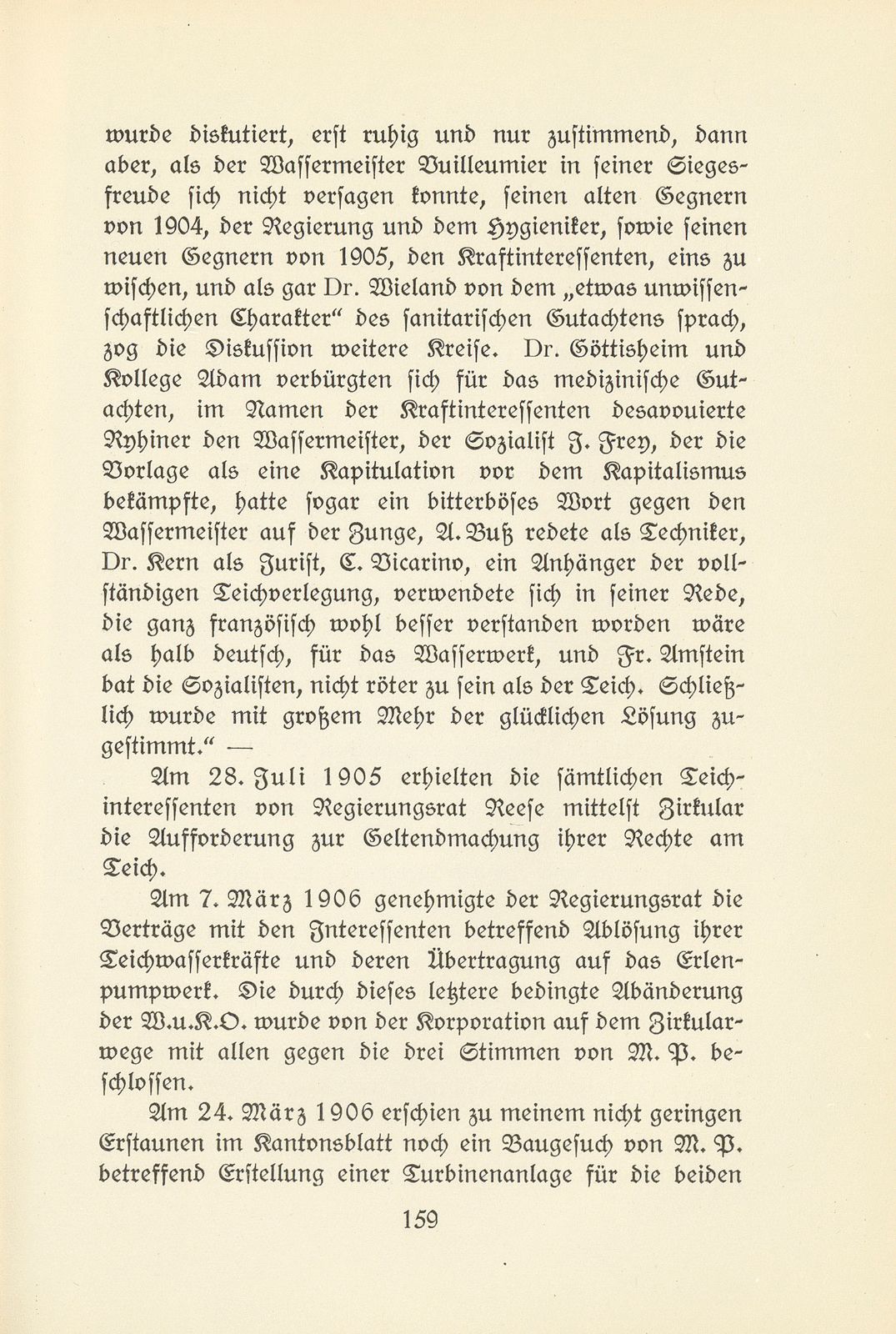 Memoiren des letzten Wassermeisters der Kleinbasler Teichkorporation – Seite 51