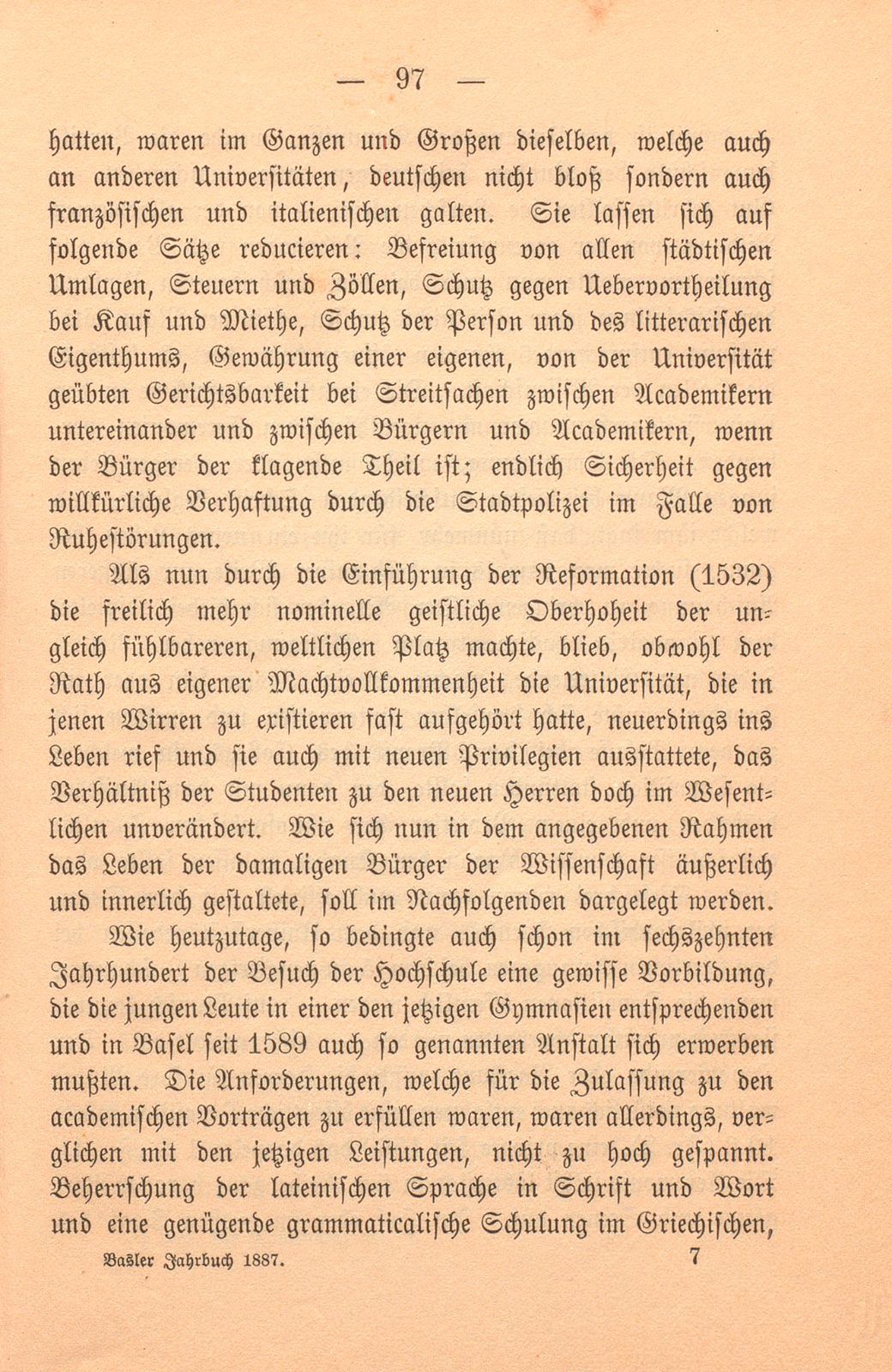 Basler Studentenleben im 16. Jahrhundert – Seite 6