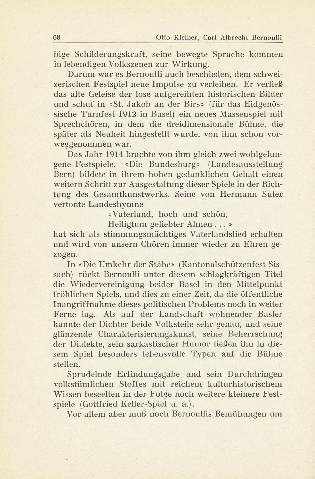 Carl Albrecht Bernoulli 10. Januar 1868 bis 13. Februar 1937 – Seite 8