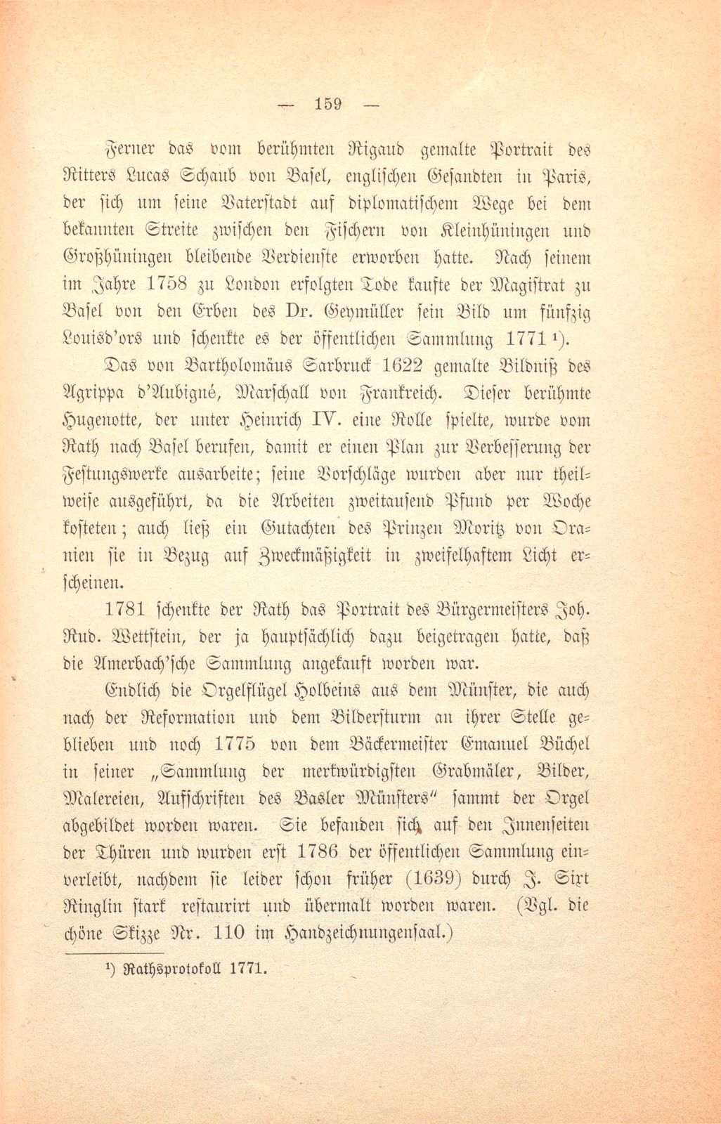 Geschichte der öffentlichen Kunstsammlung zu Basel – Seite 13