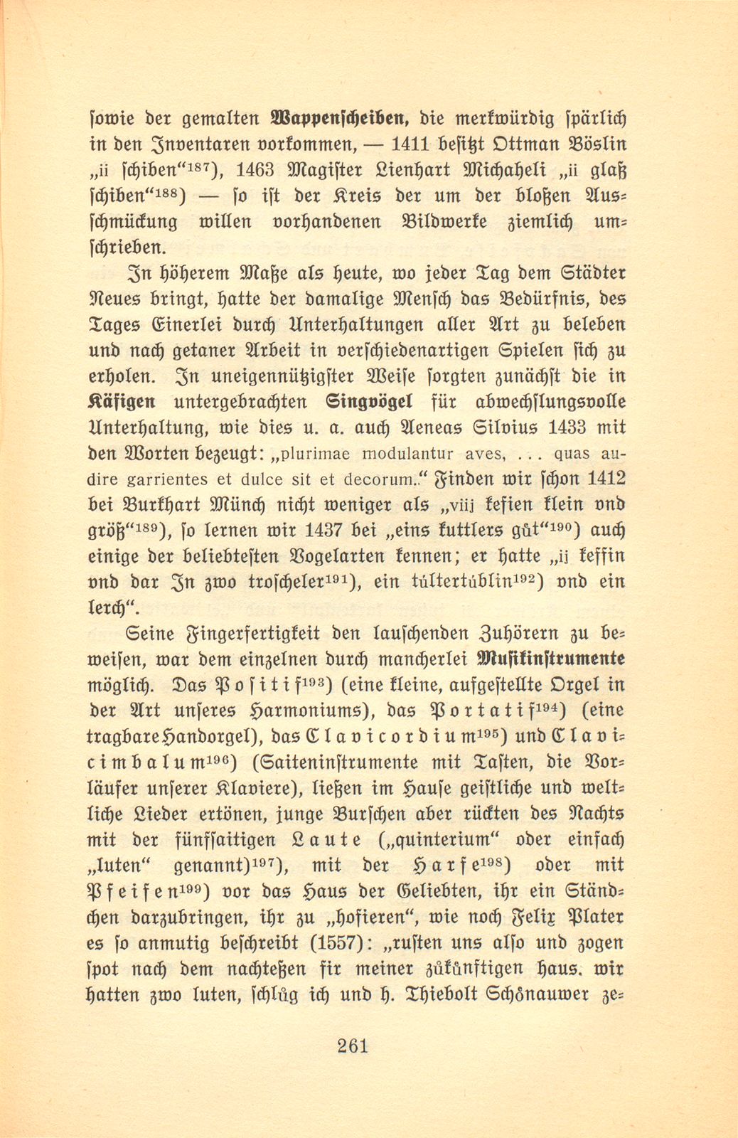 Der Basler Hausrat im Zeitalter der Spätgotik. (An Hand der schriftlichen Überlieferung.) – Seite 21