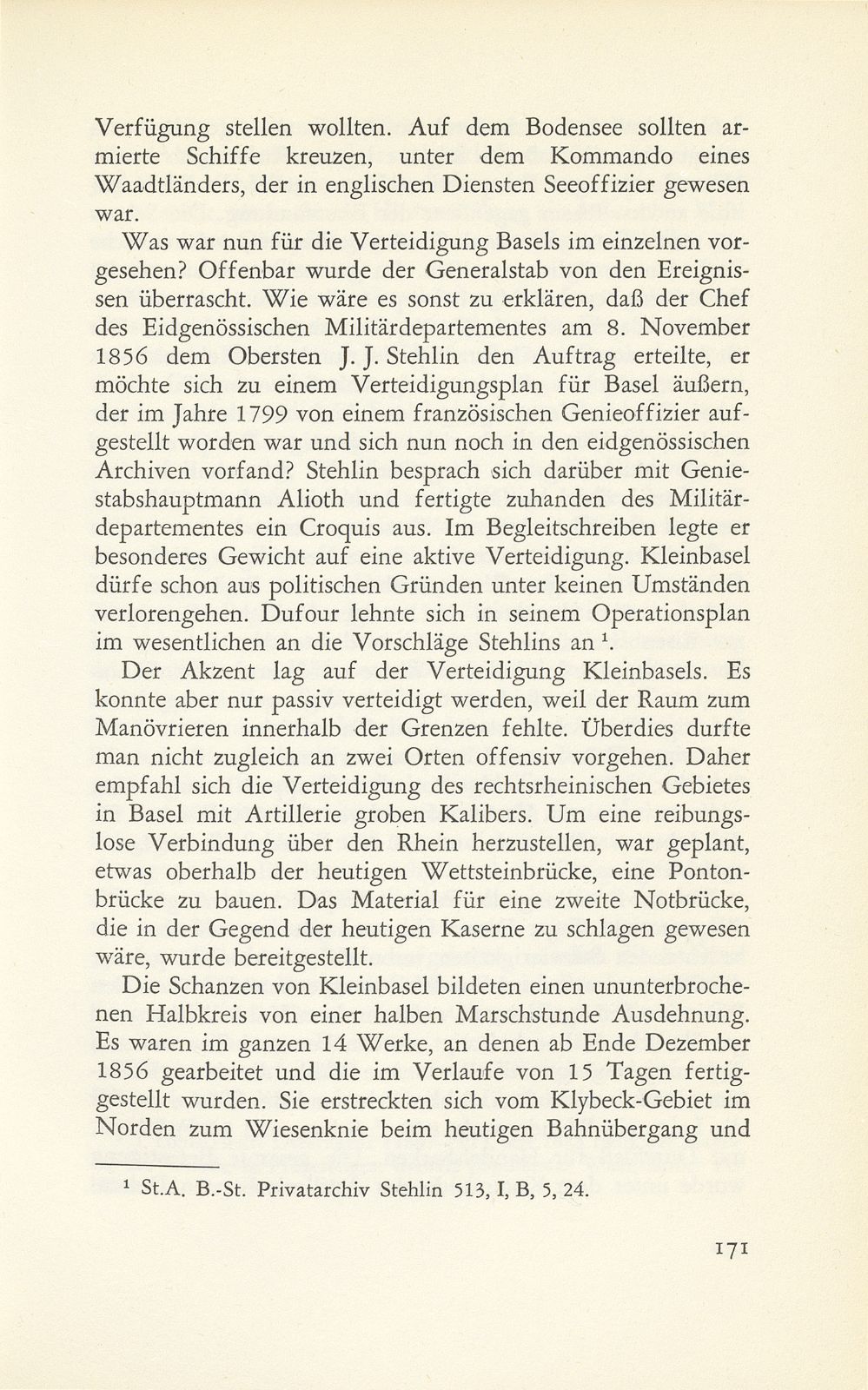 Der Neuenburger Handel (1856/57) und der Savoyerkonflikt (1860) in baslerischer Sicht – Seite 15