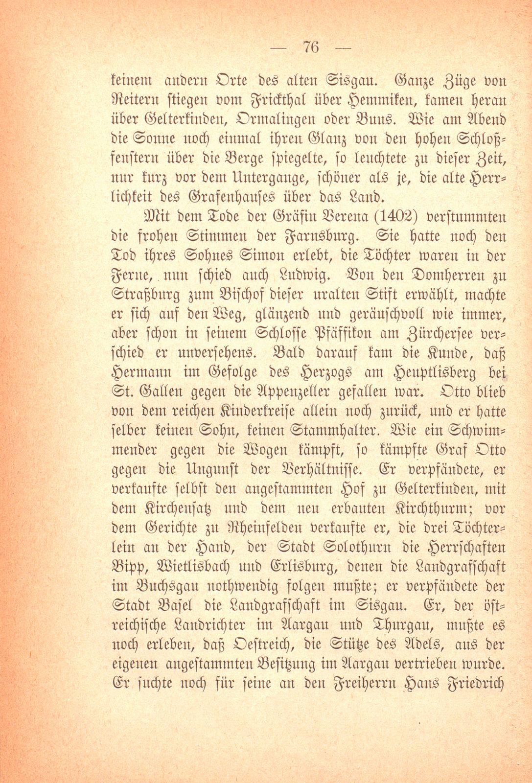 Drei Blätter aus der Geschichte des St. Jakobkrieges – Seite 9