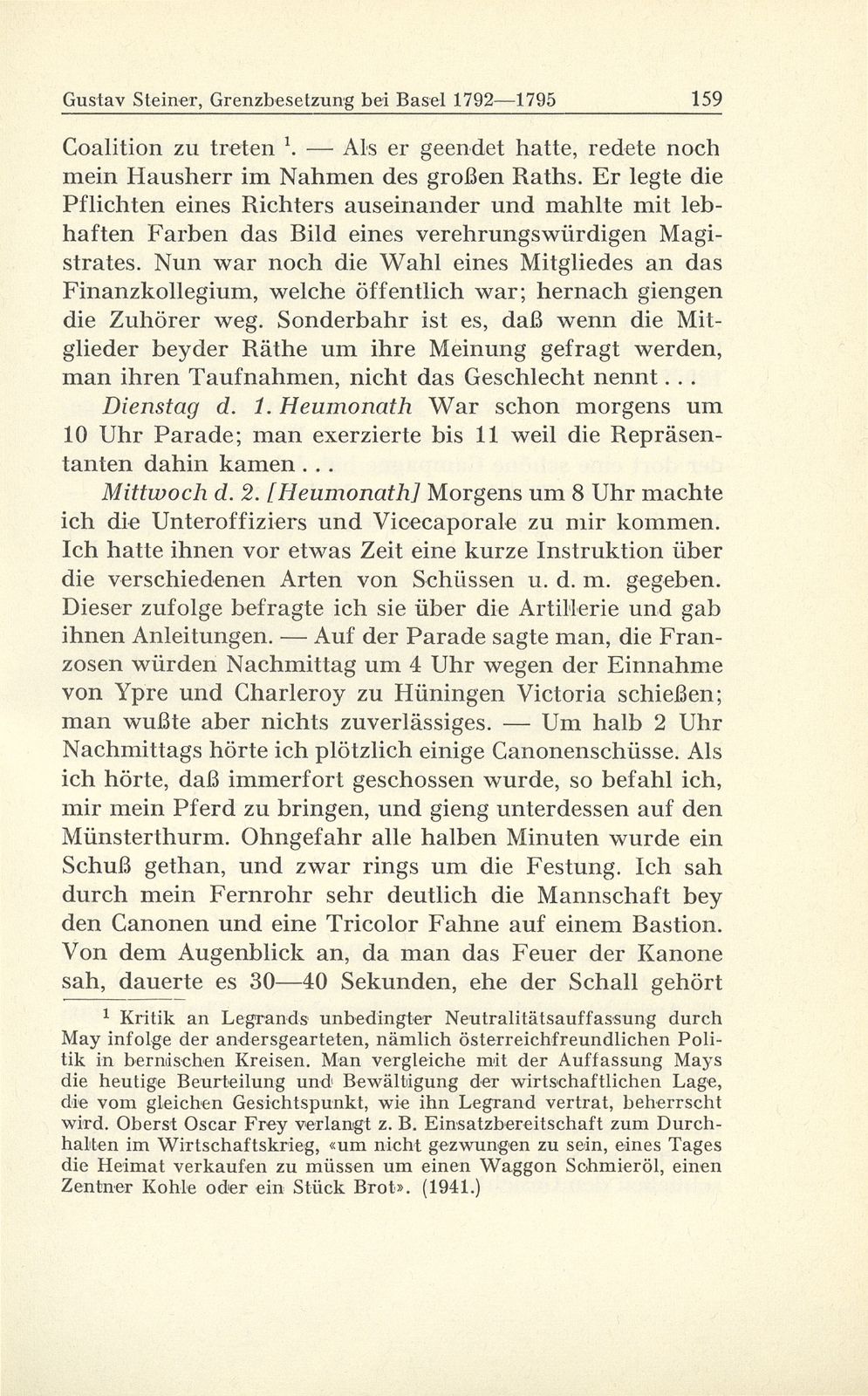 Grenzbesetzung bei Basel im Revolutionskrieg 1792-1795 – Seite 58