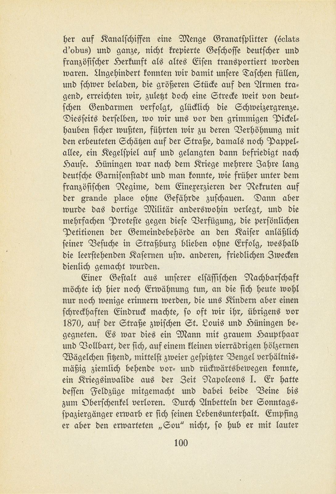 Jugenderinnerungen aus der Kriegszeit 1870/1871 – Seite 8