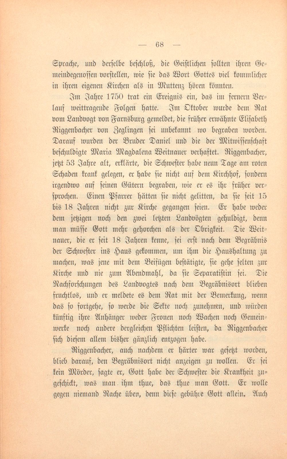 Die Basler Separatisten im achtzehnten Jahrhundert – Seite 15