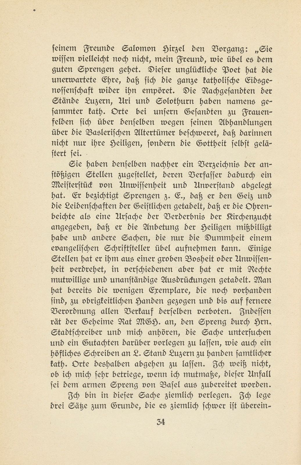 Das Sprengische Geschäft, ein Religionshandel im alten Basel – Seite 10