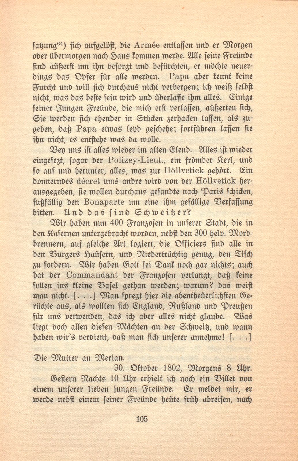 Aus den Papieren des russischen Staatsrates Andreas Merian – Seite 32