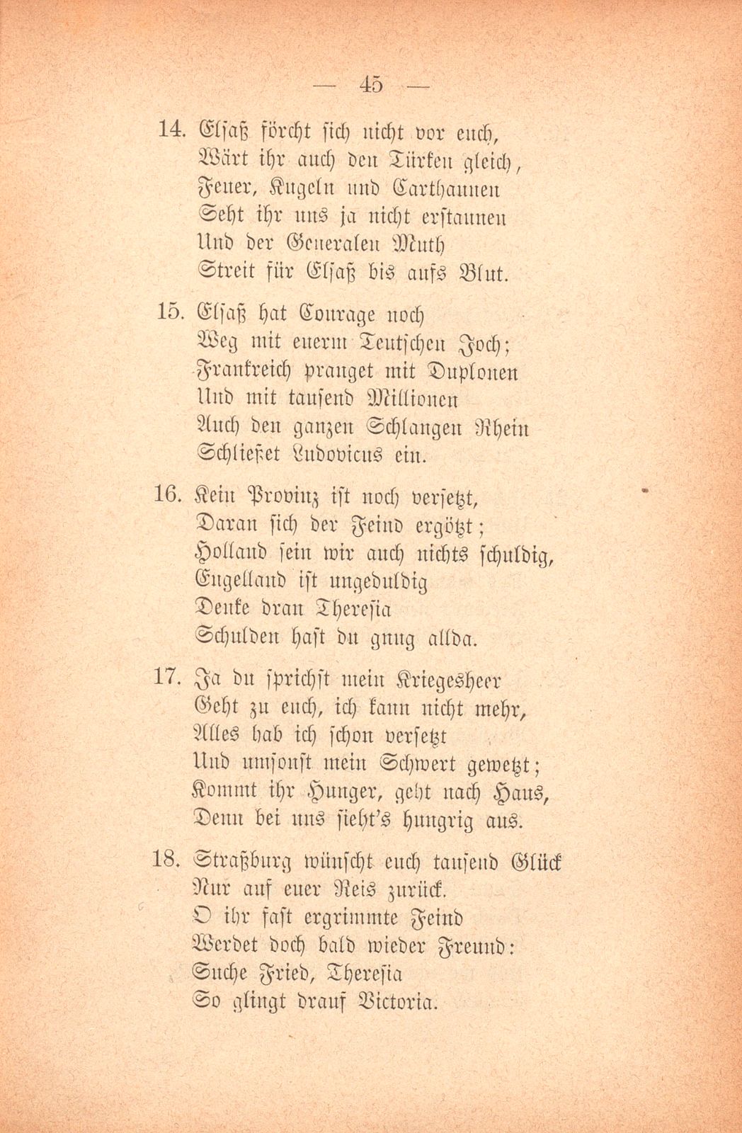 Ein politisches Gedicht aus dem Elsass vom Jahre 1743 – Seite 11