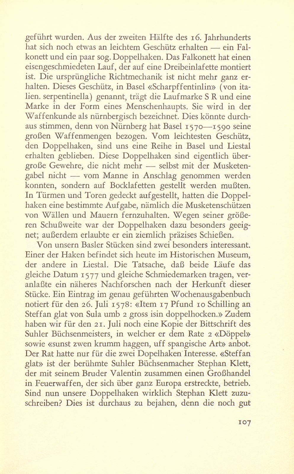 Die erhaltenen Waffenbestände des alten Basler Zeughauses – Seite 31