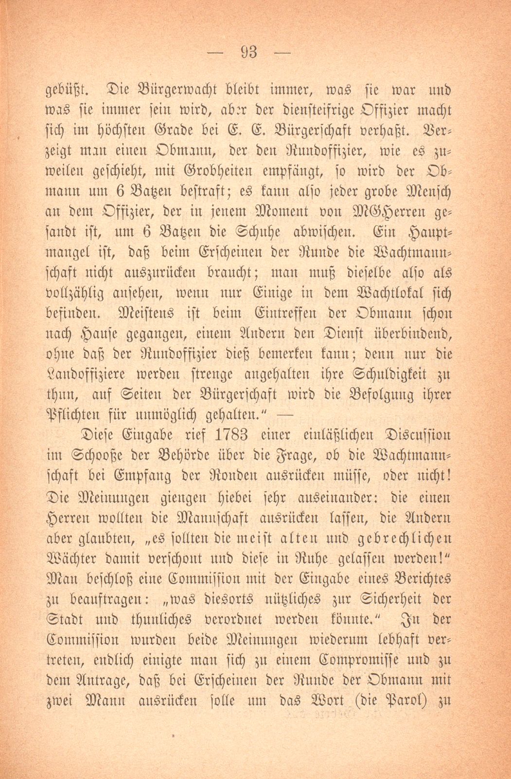 Über das baslerische Militärwesen in den letzten Jahrhunderten – Seite 15