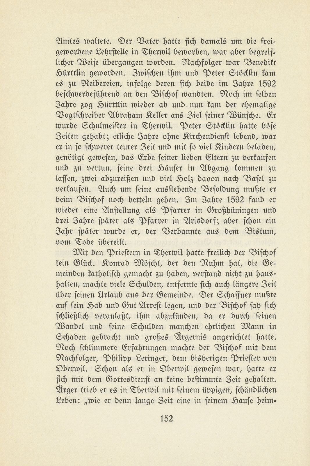 Therwil und Ettingen in der Zeit der Reformation und Gegenreformation – Seite 46