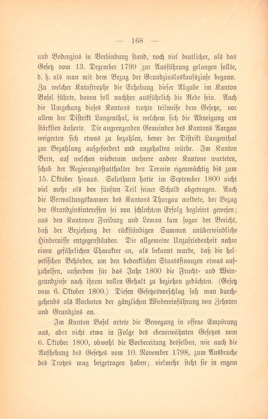 Der Bodenzinssturm in der Landschaft Basel. Oktober 1800 – Seite 4