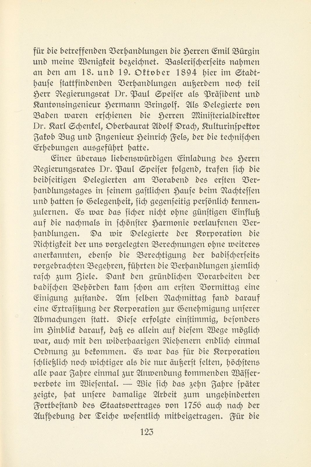 Memoiren des letzten Wassermeisters der Kleinbasler Teichkorporation – Seite 11