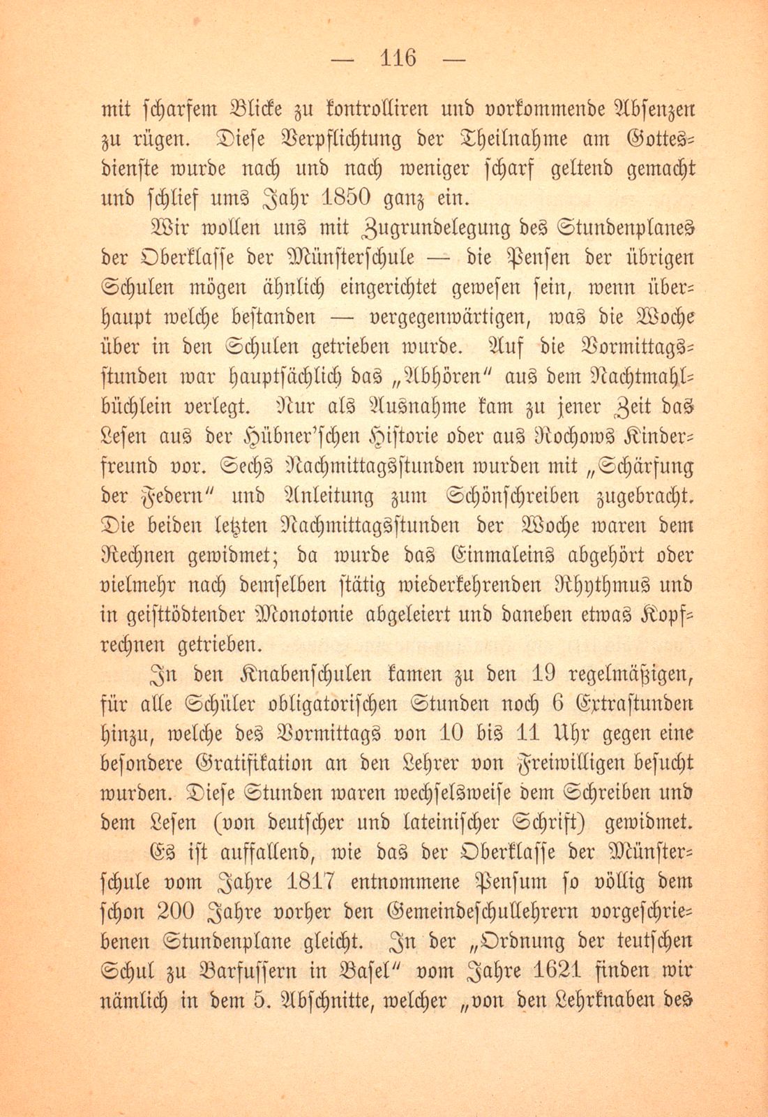 Die Gemeindeschulen der Stadt Basel in den Jahren 1817-1822 – Seite 13