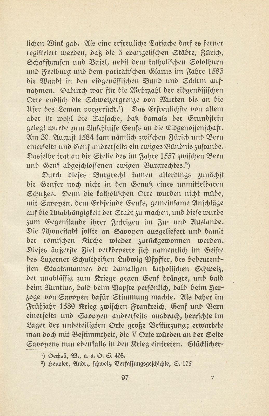 Zur Geschichte der Zonen von Gex und von Hochsavoyen – Seite 11