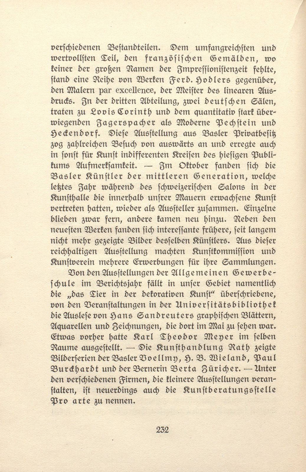 Das künstlerische Leben in Basel vom 1. November 1919 bis 31. Oktober 1920 – Seite 4