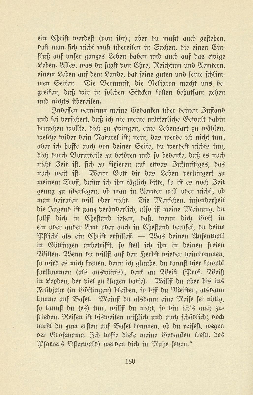 Isaak Iselin als Student in Göttingen (1747/48) – Seite 80