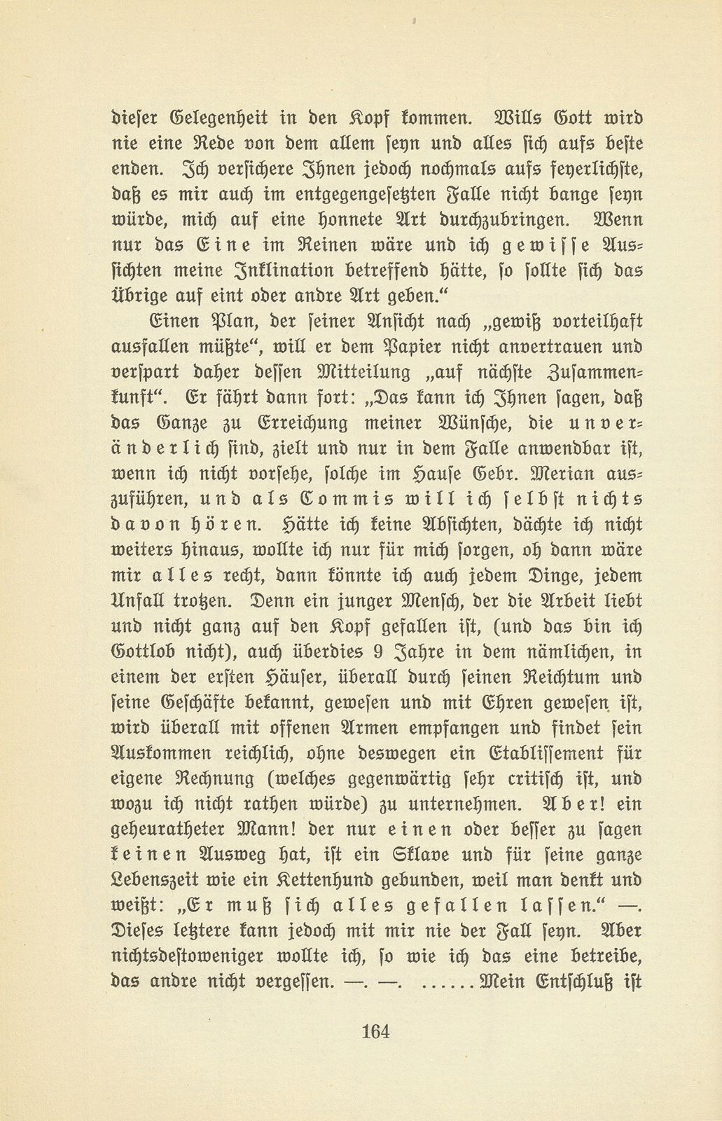 Abenteuer eines jungen Basler Kaufmanns vor hundert Jahren. Theodor von Speyr – Seite 8