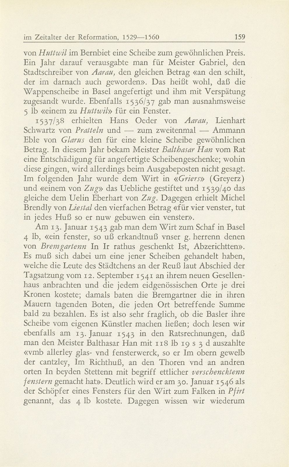 Bau- und Kunstpflege der Stadt Basel im Zeitalter der Reformation, 1529-1560 – Seite 27