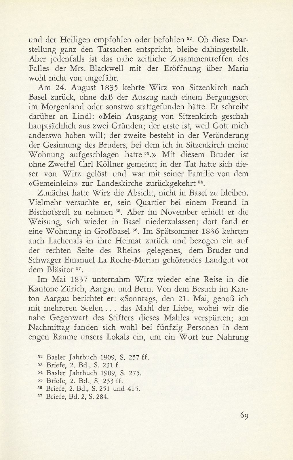 Der Basler Seidenbandweber Johann Jakob Wirz als Hellseher und Gründer der Nazarenergemeine – Seite 20