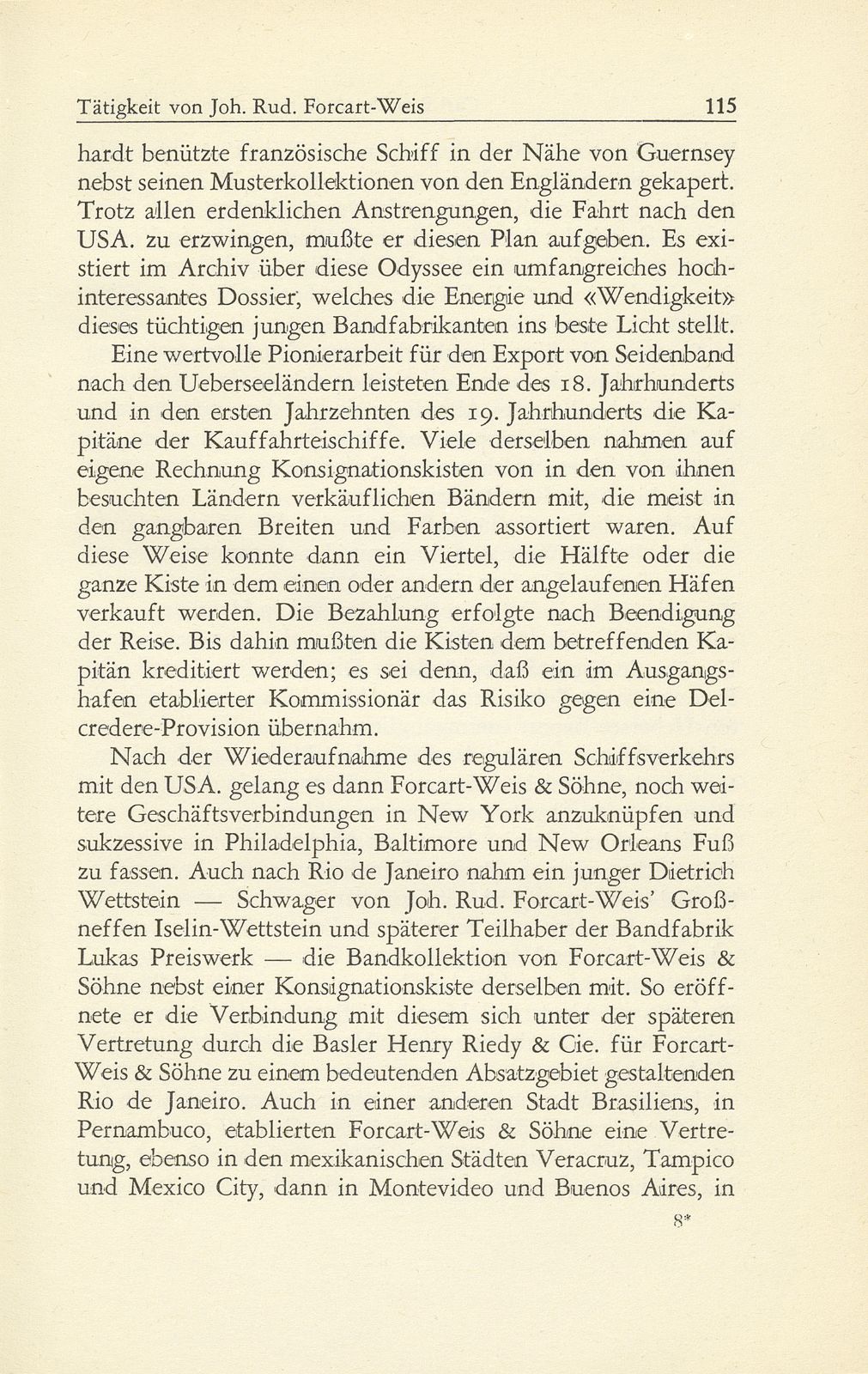 Die geschäftliche Tätigkeit von Johann Rudolf Forcart-Weis 1749-1834 – Seite 14