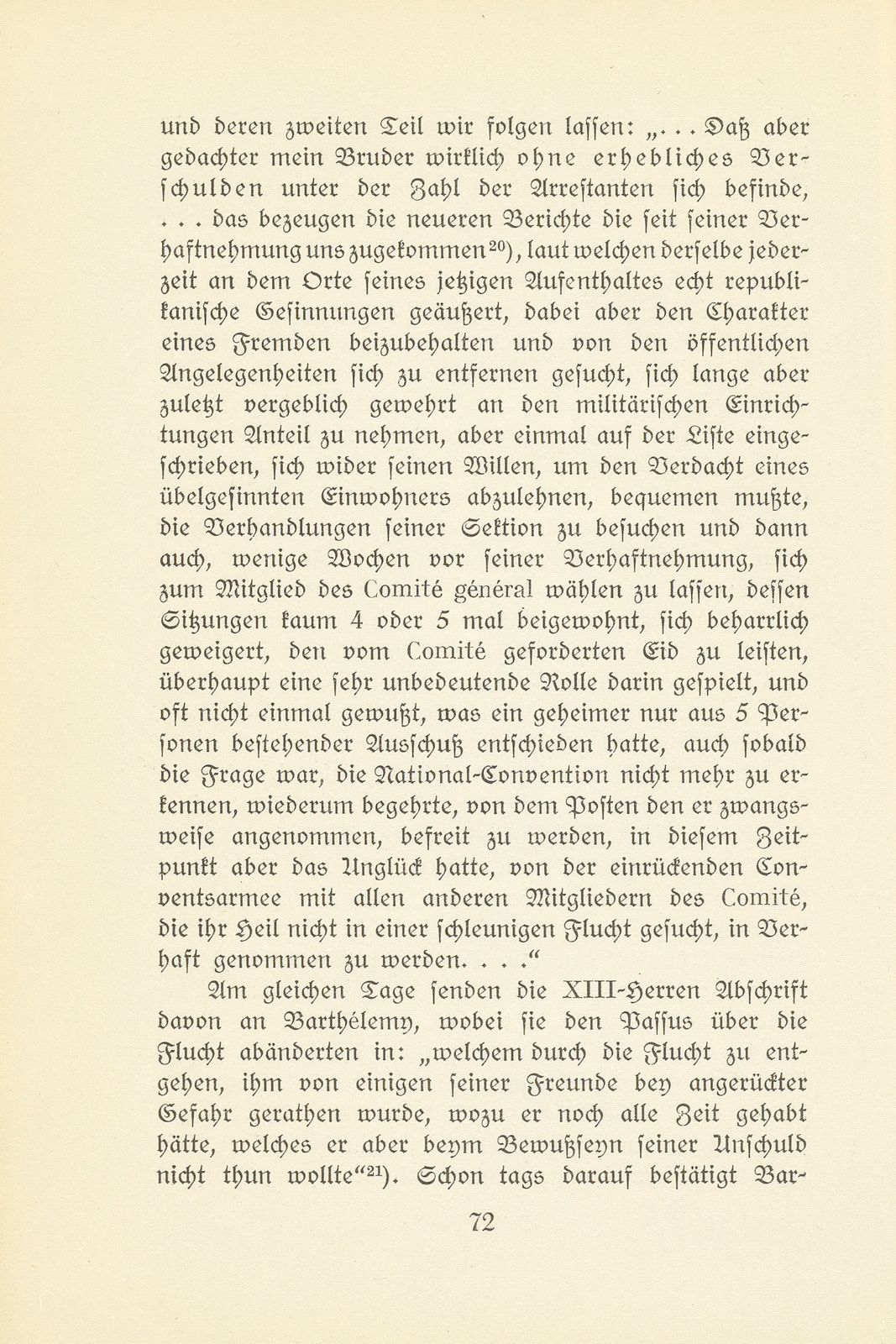 Von der Gefangenschaft eines Baslers in Marseille während der französischen Revolution – Seite 16