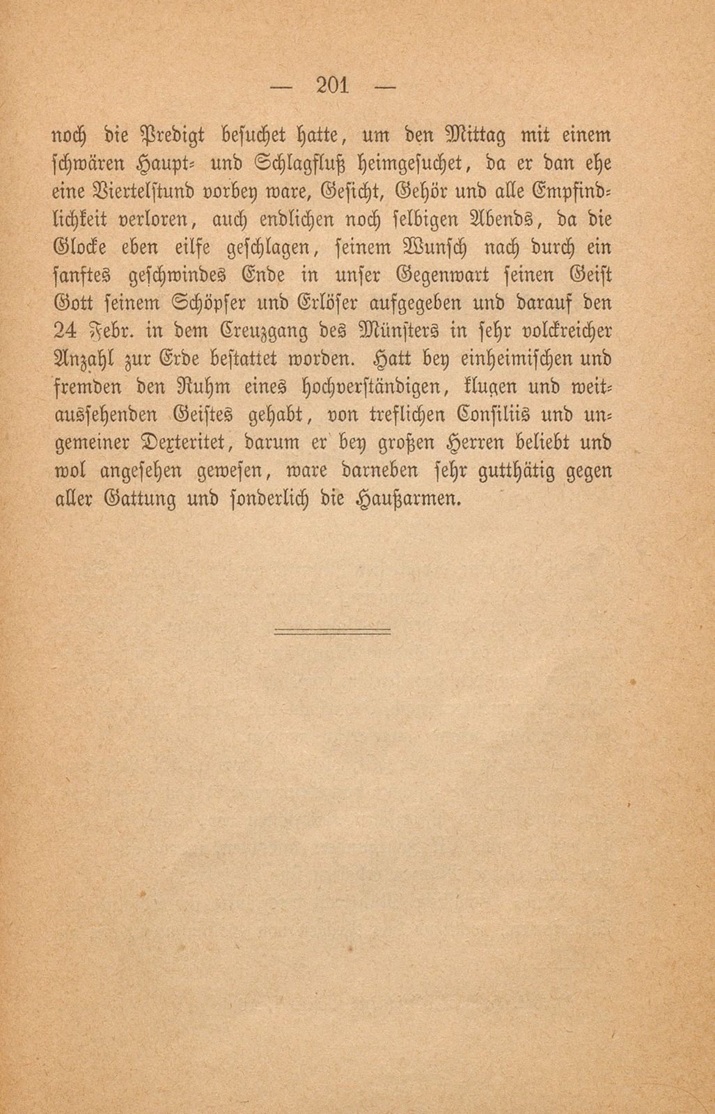 Aus einem baslerischen Stammbuch, XVII. Jahrhundert – Seite 65