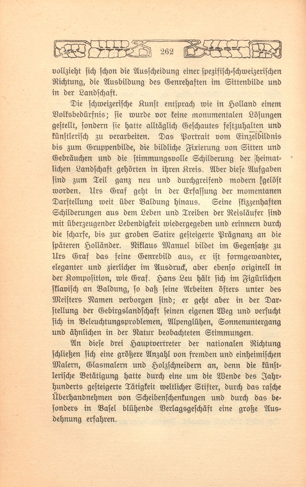 Die Entwicklung der Basler Malerei im XVI. Jahrhundert – Seite 3