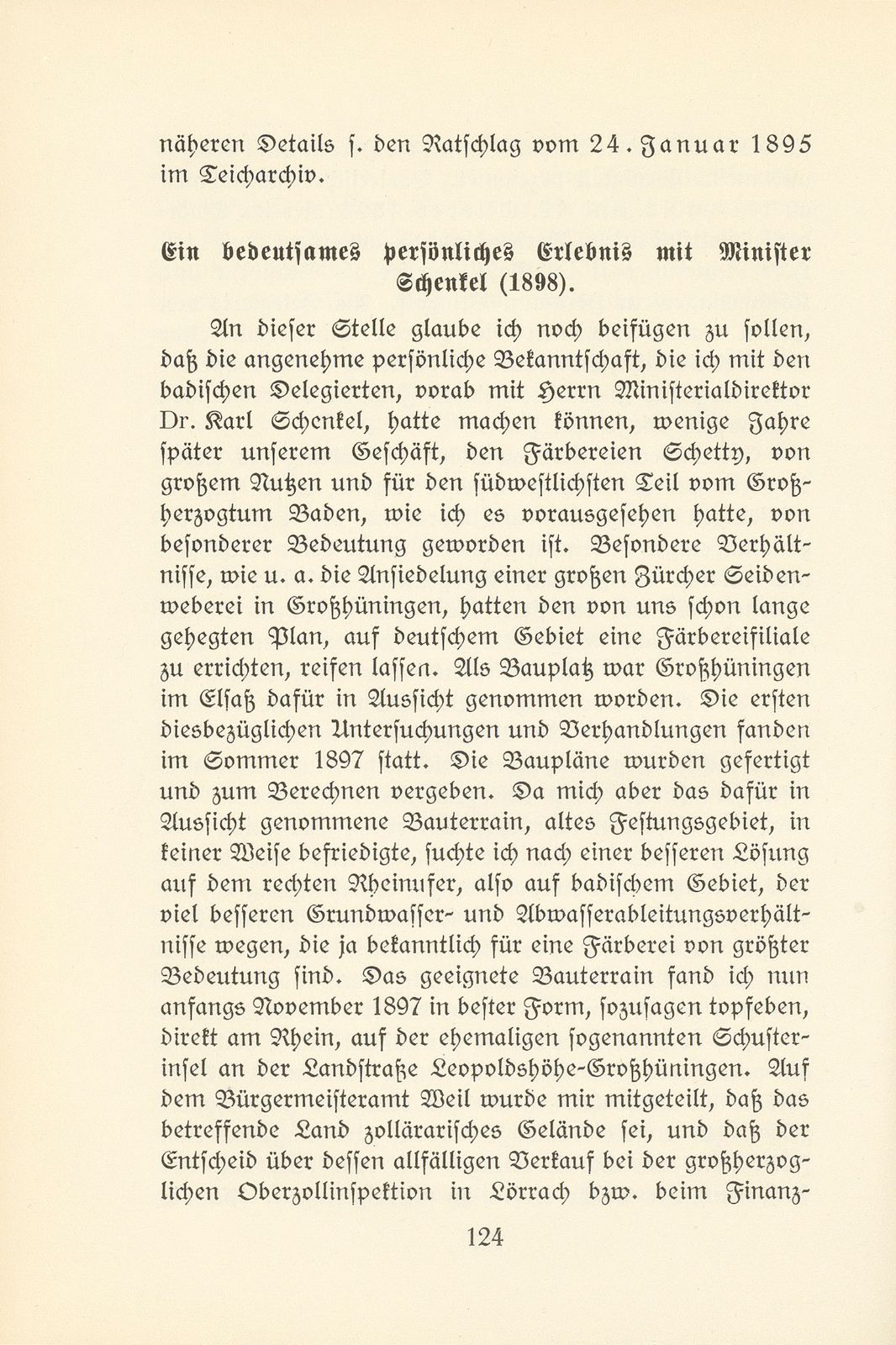 Memoiren des letzten Wassermeisters der Kleinbasler Teichkorporation – Seite 12