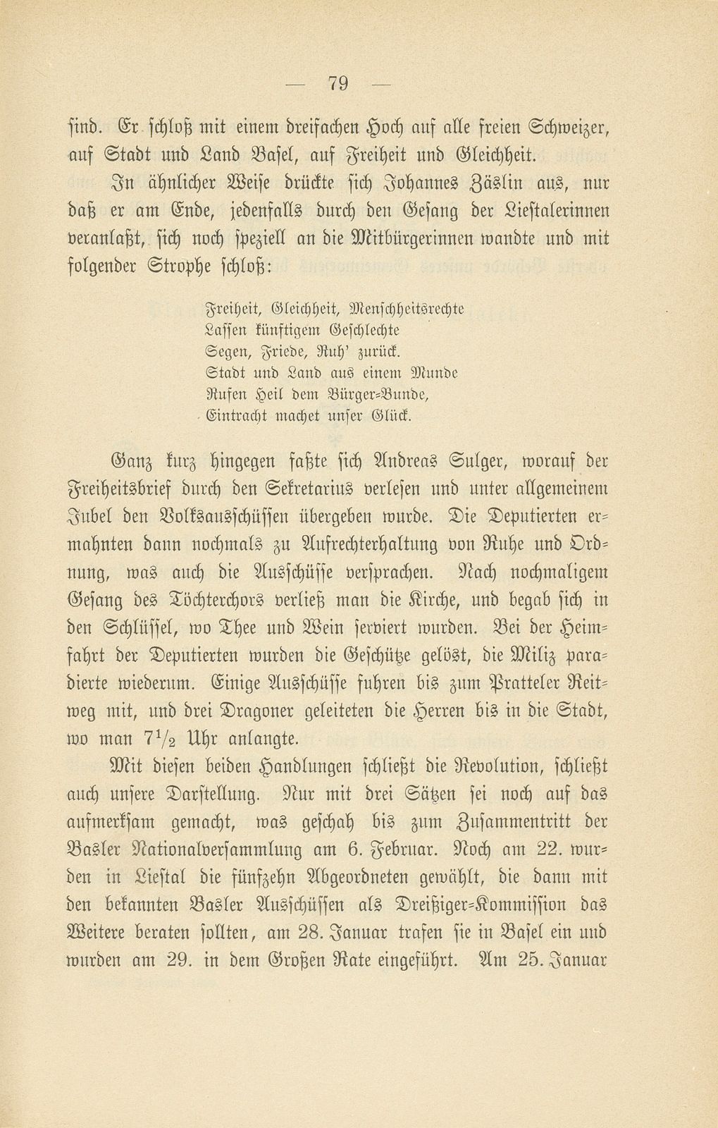 Die Revolution zu Basel im Jahre 1798 – Seite 87