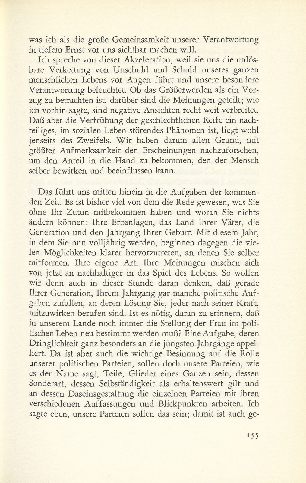 Das zwanzigste Jahr [Ansprache zur Jungbürgerfeier] – Seite 8