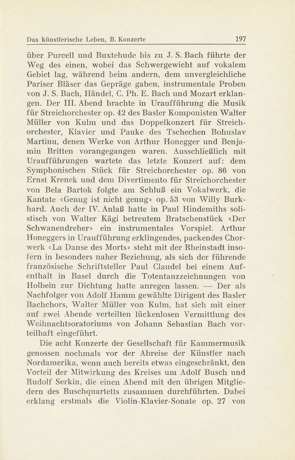 Das künstlerische Leben in Basel vom 1. Oktober 1939 bis 30. September 1940 – Seite 4