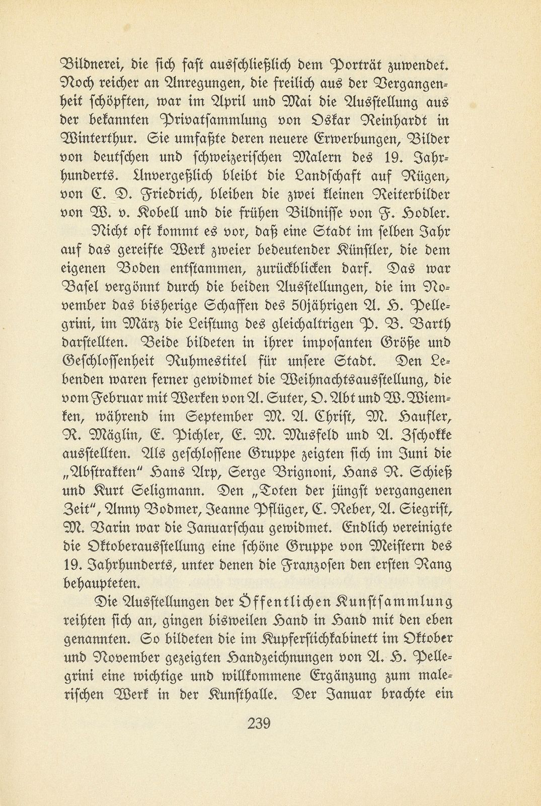 Das künstlerische Leben in Basel vom 1. Oktober 1931 bis 30. September 1932 – Seite 2