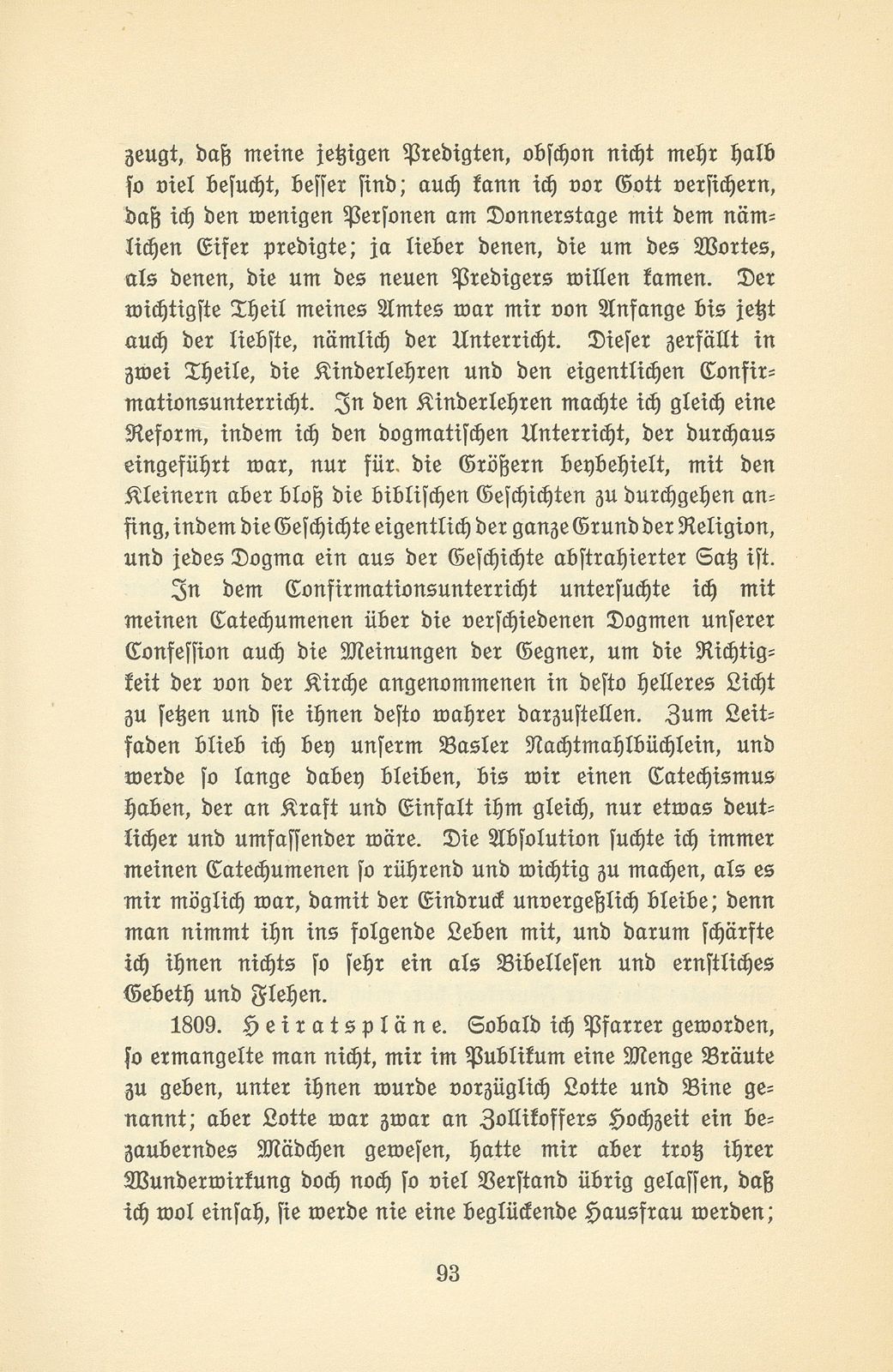 Aus den Aufzeichnungen von Pfarrer Daniel Kraus 1786-1846 – Seite 40