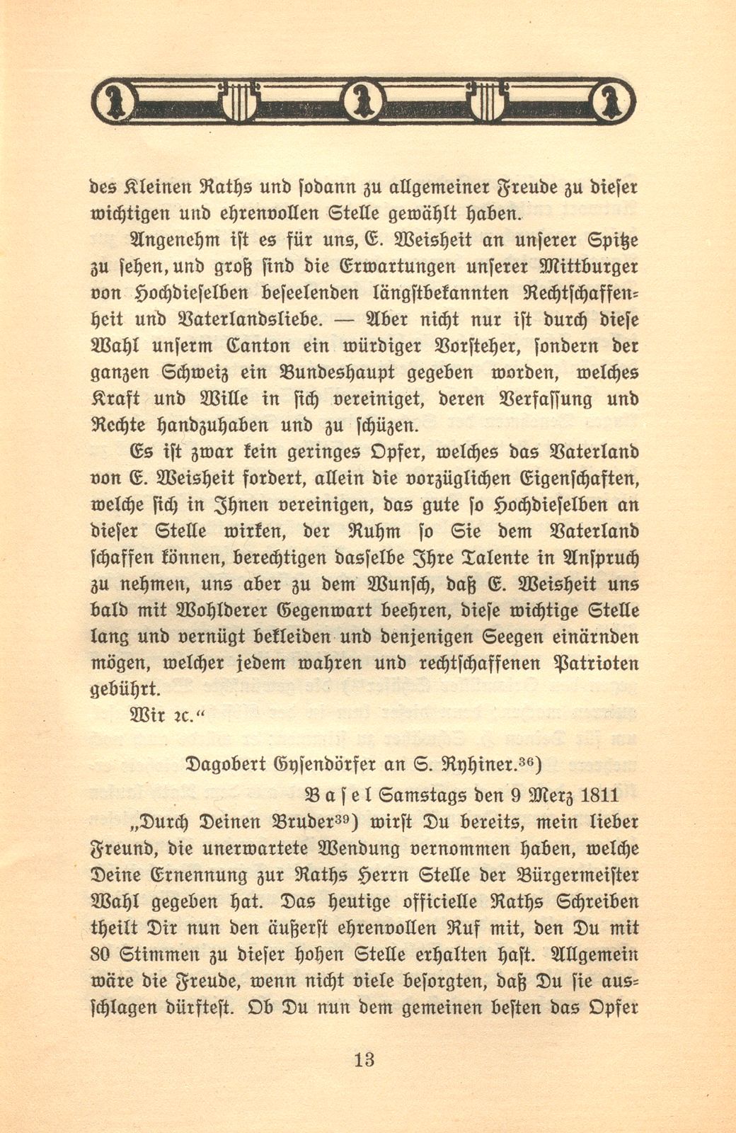 Die Bürgermeisterwahl im Jahre 1811 – Seite 13