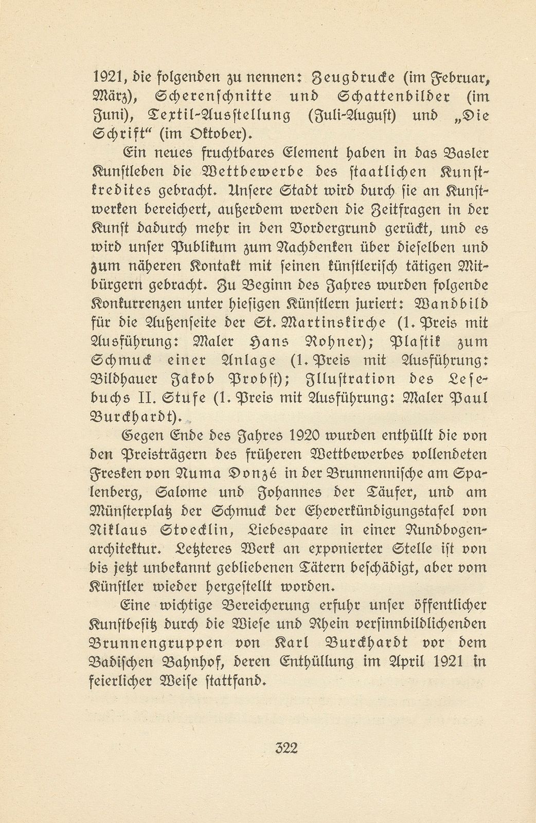 Das künstlerische Leben in Basel vom 1. November 1920 bis 1. Oktober 1921 – Seite 3